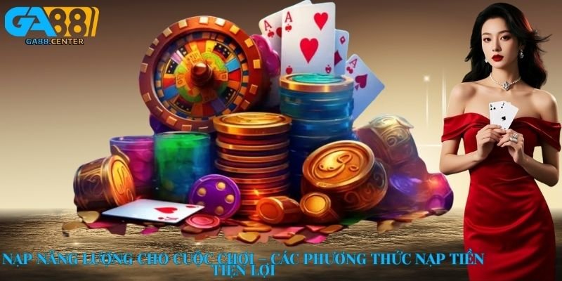 Nạp năng lượng cho cuộc chơi – Các phương thức nạp tiền tiện lợi