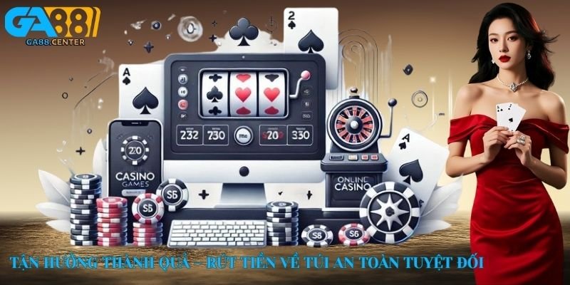 Tận hưởng thành quả – Rút tiền về túi an toàn tuyệt đối